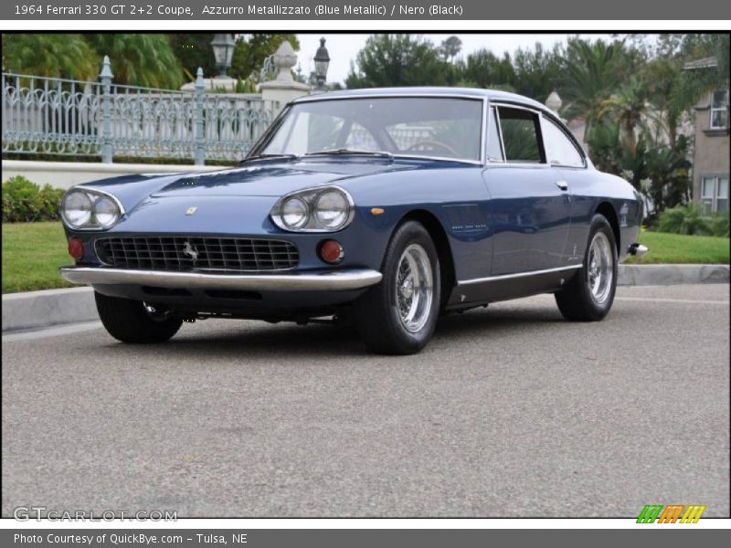 Azzurro Metallizzato (Blue Metallic) / Nero (Black) 1964 Ferrari 330 GT 2+2 Coupe