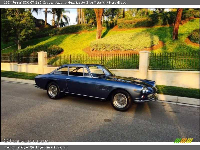 Azzurro Metallizzato (Blue Metallic) / Nero (Black) 1964 Ferrari 330 GT 2+2 Coupe