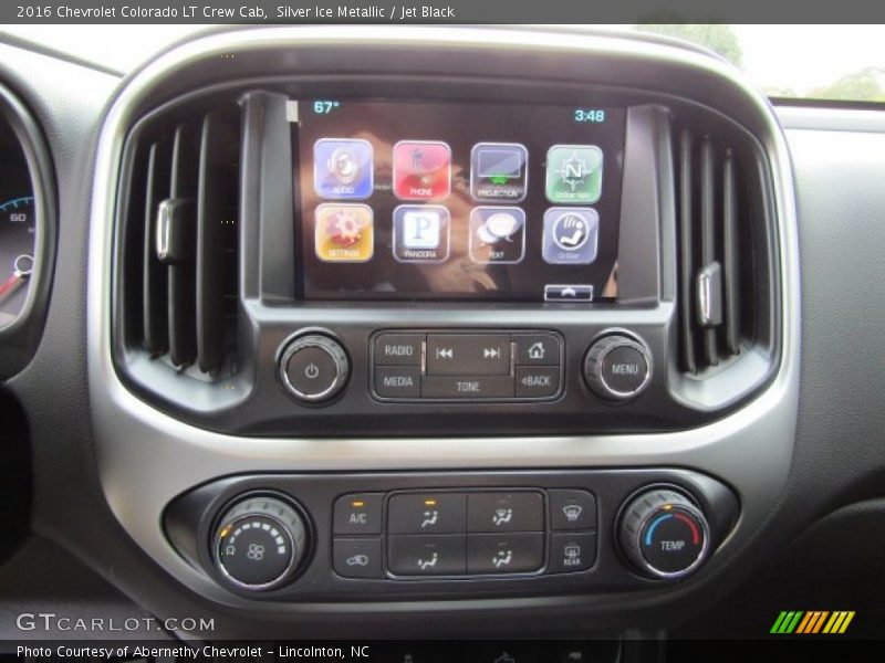 Controls of 2016 Colorado LT Crew Cab