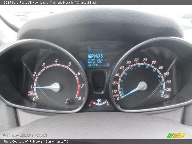 Magnetic Metallic / Charcoal Black 2015 Ford Fiesta SE Hatchback
