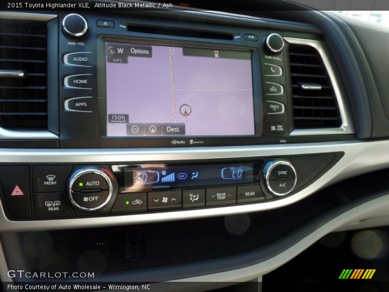 Attitude Black Metallic / Ash 2015 Toyota Highlander XLE