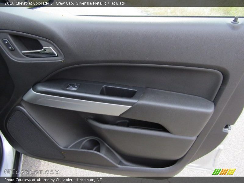 Silver Ice Metallic / Jet Black 2016 Chevrolet Colorado LT Crew Cab