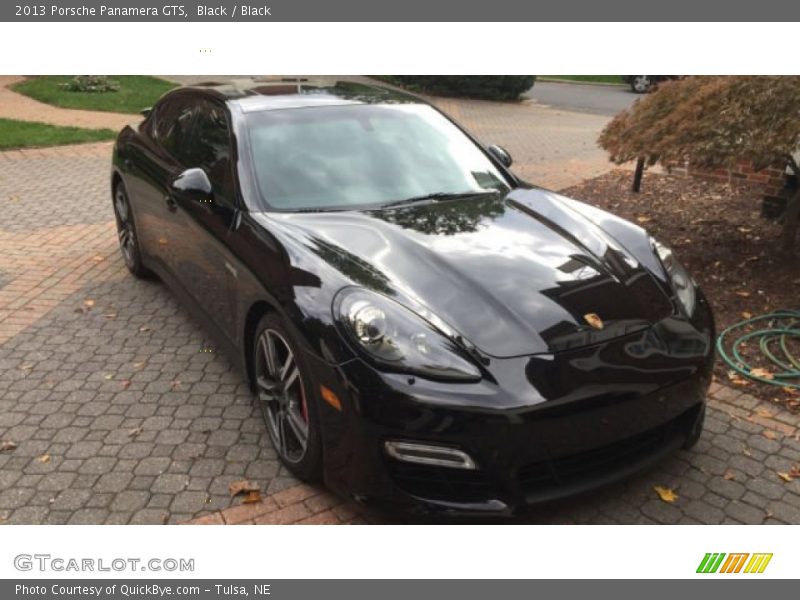 Black / Black 2013 Porsche Panamera GTS