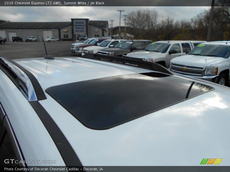Summit White / Jet Black 2016 Chevrolet Equinox LTZ AWD
