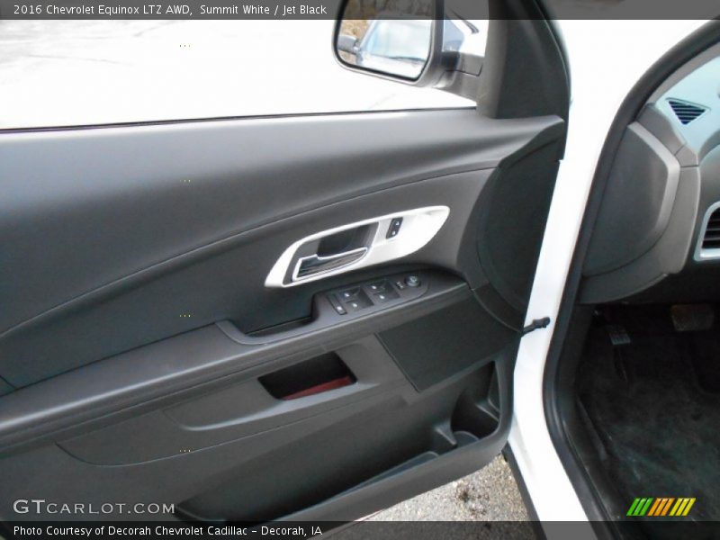 Summit White / Jet Black 2016 Chevrolet Equinox LTZ AWD
