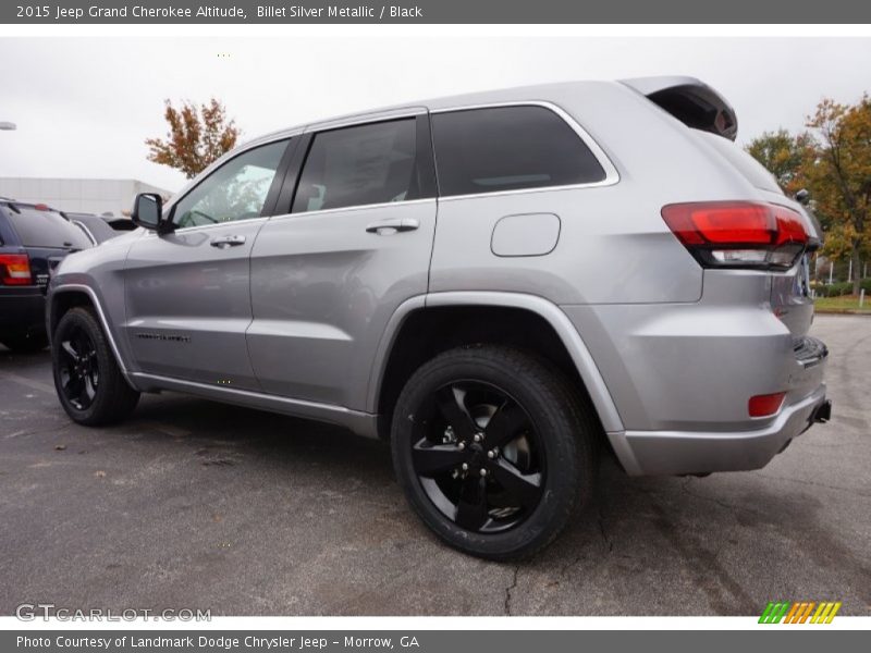 Billet Silver Metallic / Black 2015 Jeep Grand Cherokee Altitude