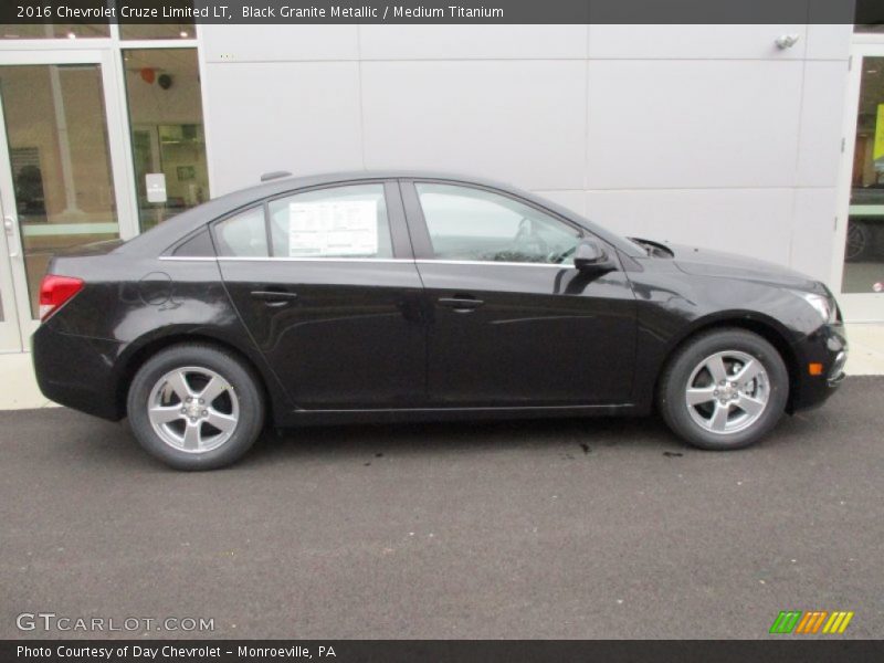 Black Granite Metallic / Medium Titanium 2016 Chevrolet Cruze Limited LT