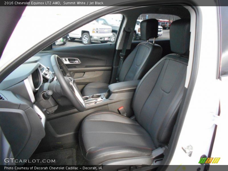 Summit White / Jet Black 2016 Chevrolet Equinox LTZ AWD