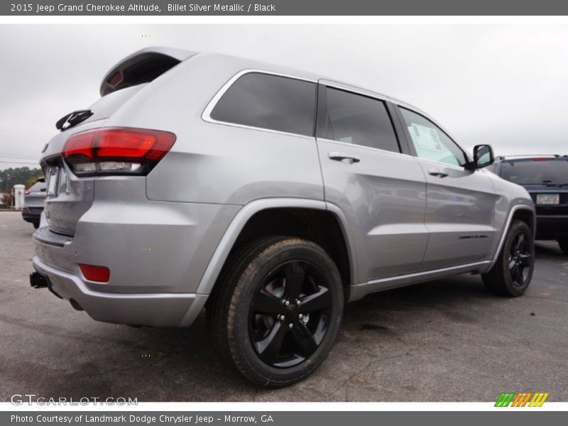 Billet Silver Metallic / Black 2015 Jeep Grand Cherokee Altitude