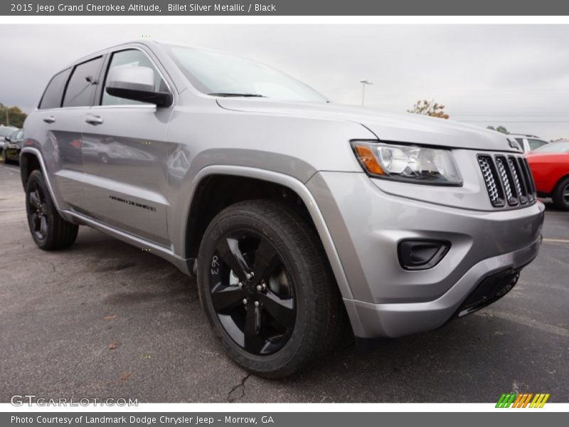 Billet Silver Metallic / Black 2015 Jeep Grand Cherokee Altitude