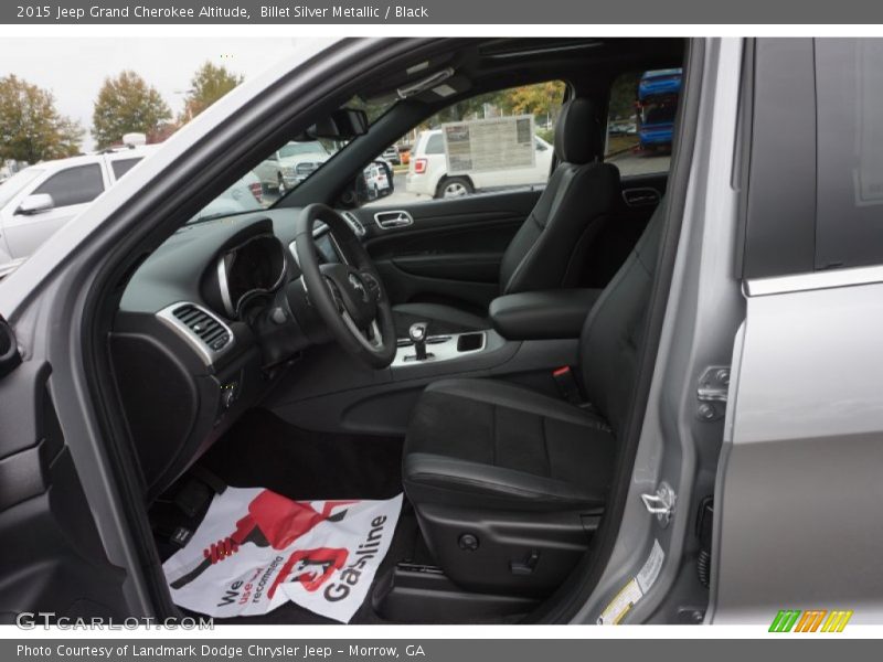 Billet Silver Metallic / Black 2015 Jeep Grand Cherokee Altitude