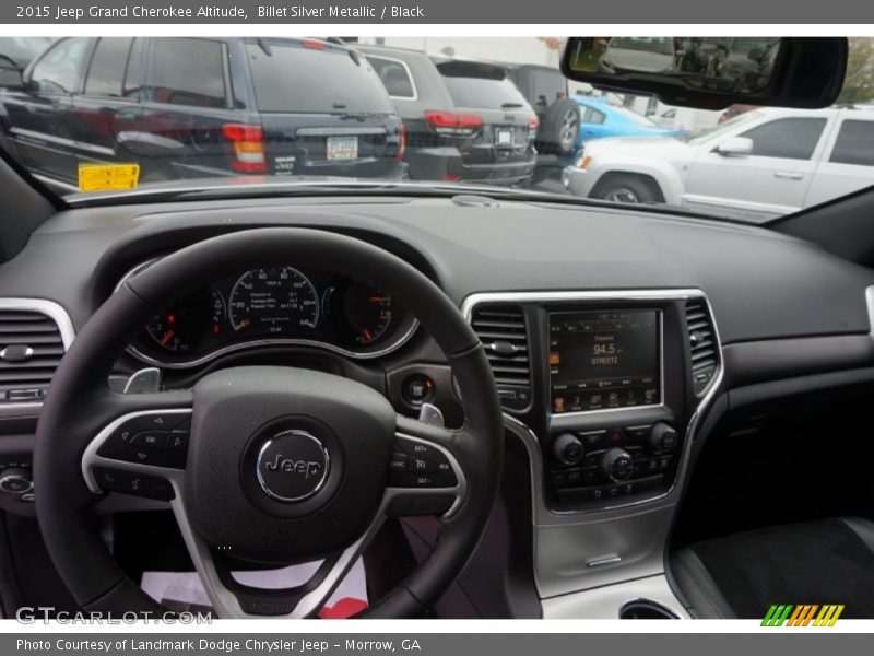 Billet Silver Metallic / Black 2015 Jeep Grand Cherokee Altitude