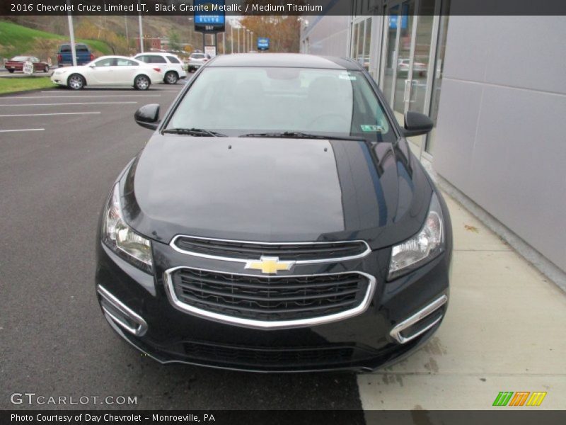 Black Granite Metallic / Medium Titanium 2016 Chevrolet Cruze Limited LT