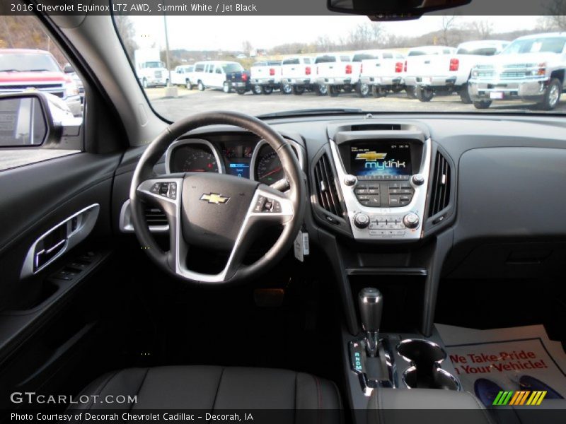 Summit White / Jet Black 2016 Chevrolet Equinox LTZ AWD