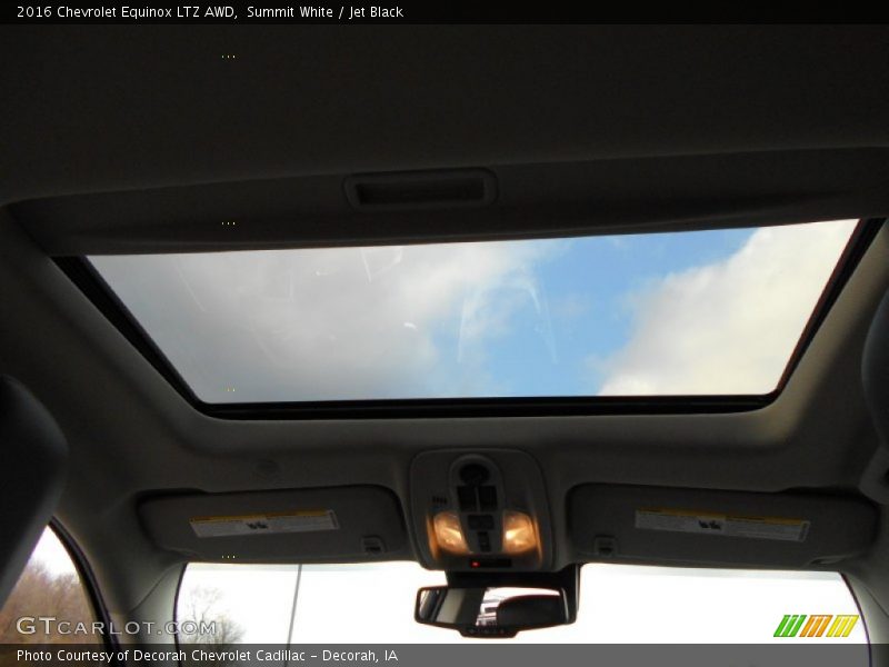 Summit White / Jet Black 2016 Chevrolet Equinox LTZ AWD