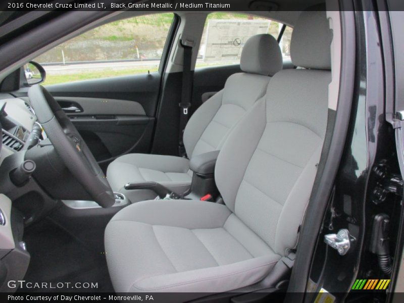 Black Granite Metallic / Medium Titanium 2016 Chevrolet Cruze Limited LT
