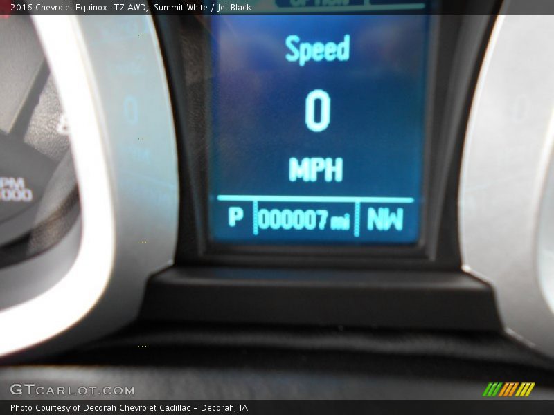 Summit White / Jet Black 2016 Chevrolet Equinox LTZ AWD