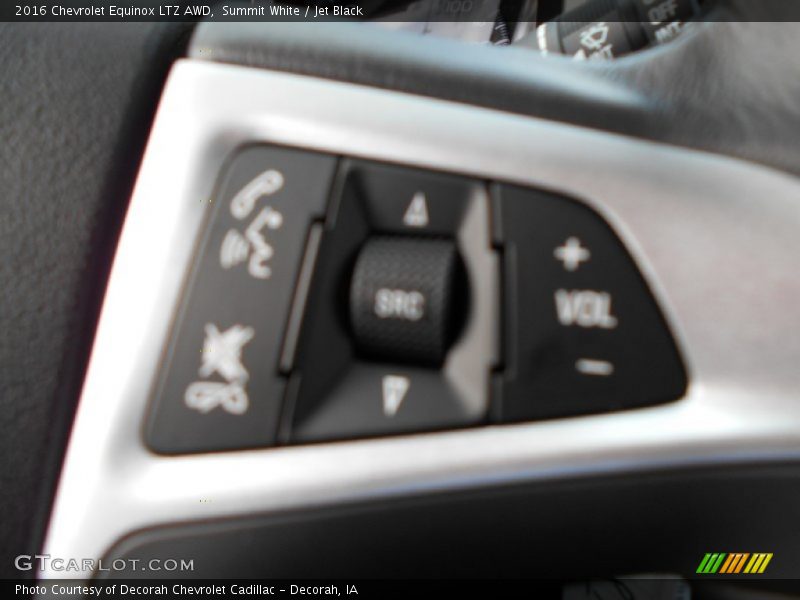 Summit White / Jet Black 2016 Chevrolet Equinox LTZ AWD