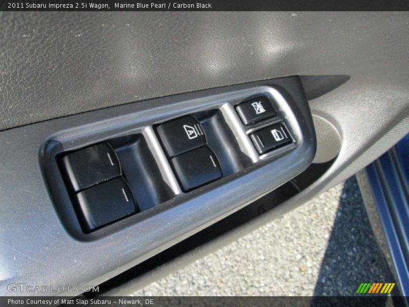 Marine Blue Pearl / Carbon Black 2011 Subaru Impreza 2.5i Wagon