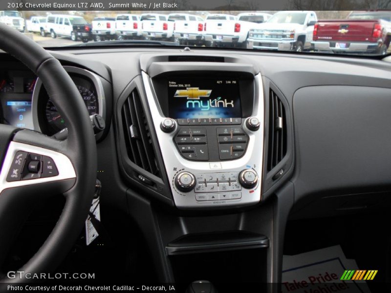 Summit White / Jet Black 2016 Chevrolet Equinox LTZ AWD