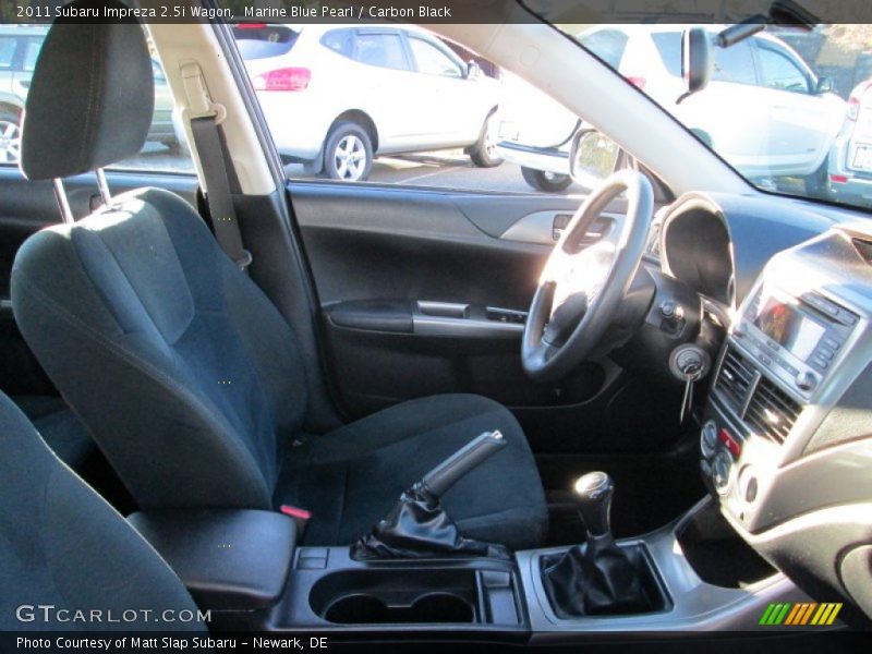 Marine Blue Pearl / Carbon Black 2011 Subaru Impreza 2.5i Wagon