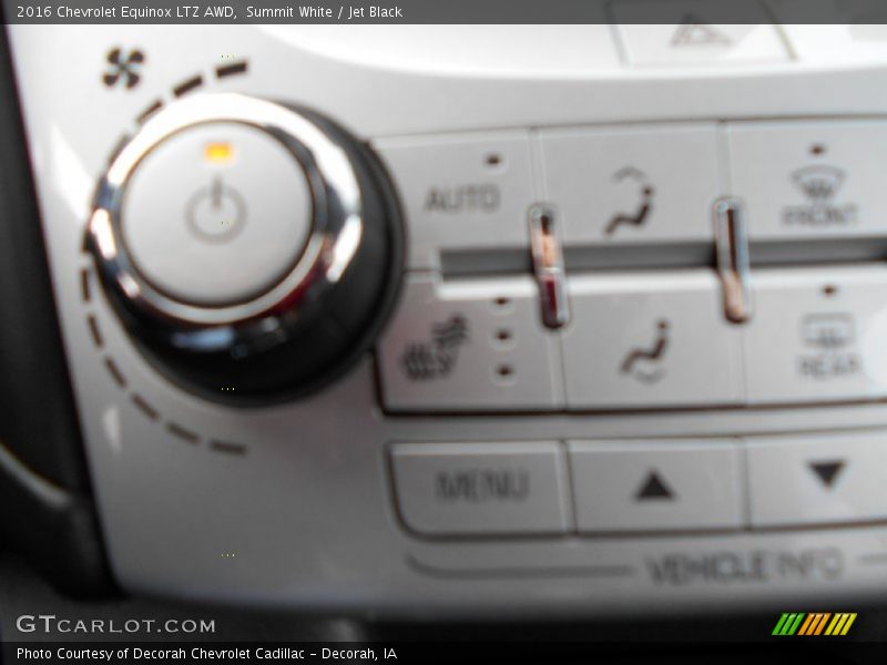 Summit White / Jet Black 2016 Chevrolet Equinox LTZ AWD