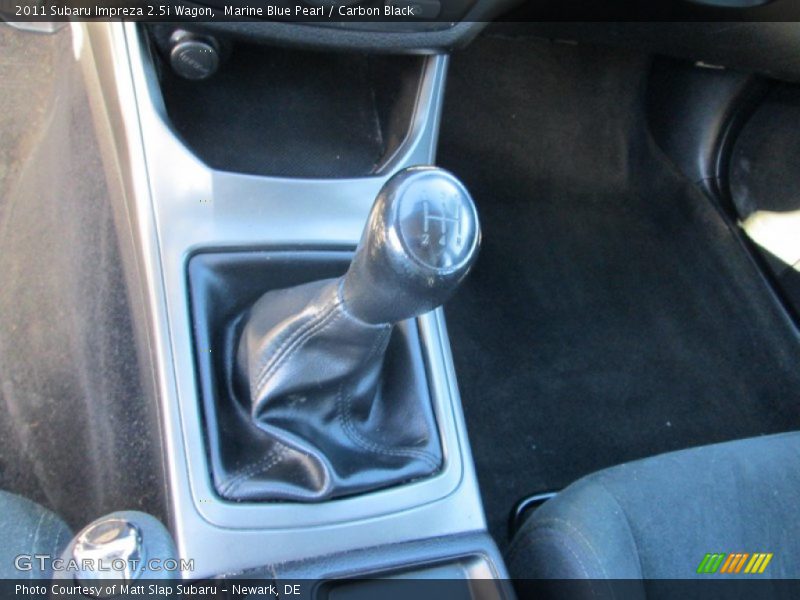 Marine Blue Pearl / Carbon Black 2011 Subaru Impreza 2.5i Wagon