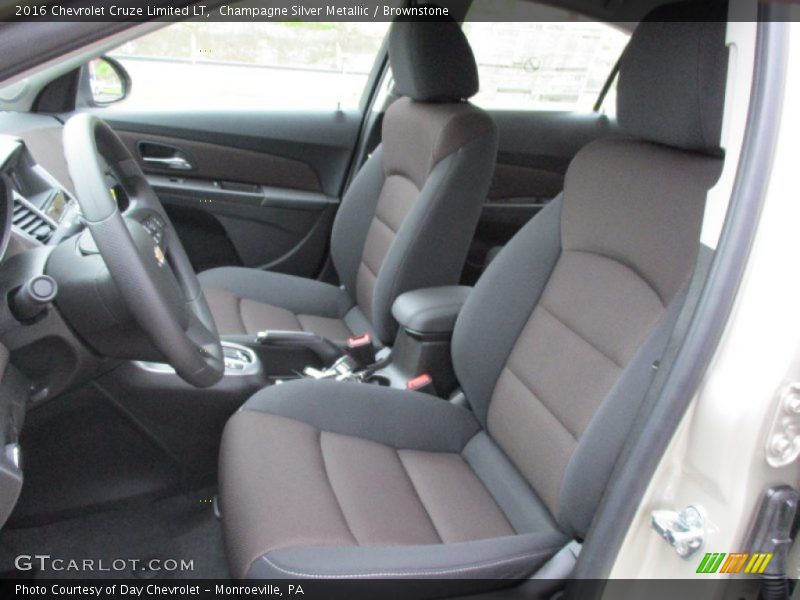 Champagne Silver Metallic / Brownstone 2016 Chevrolet Cruze Limited LT