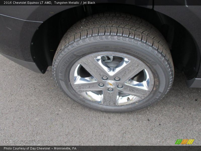 Tungsten Metallic / Jet Black 2016 Chevrolet Equinox LT AWD
