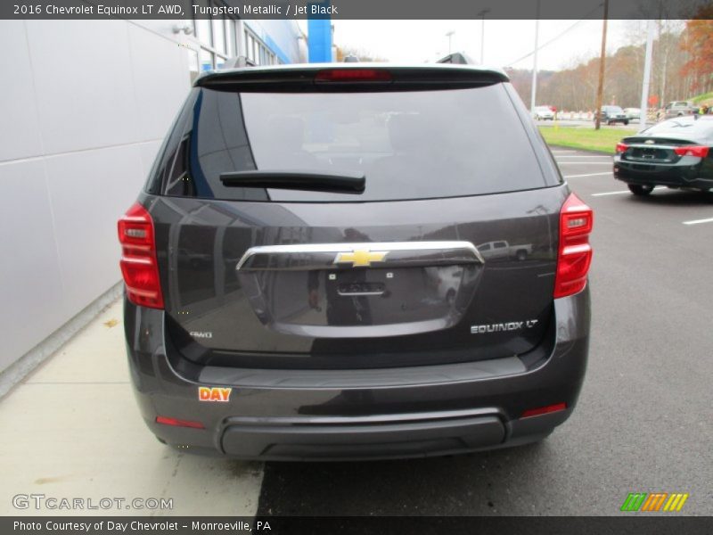 Tungsten Metallic / Jet Black 2016 Chevrolet Equinox LT AWD