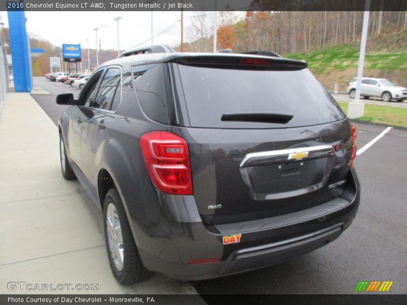 Tungsten Metallic / Jet Black 2016 Chevrolet Equinox LT AWD