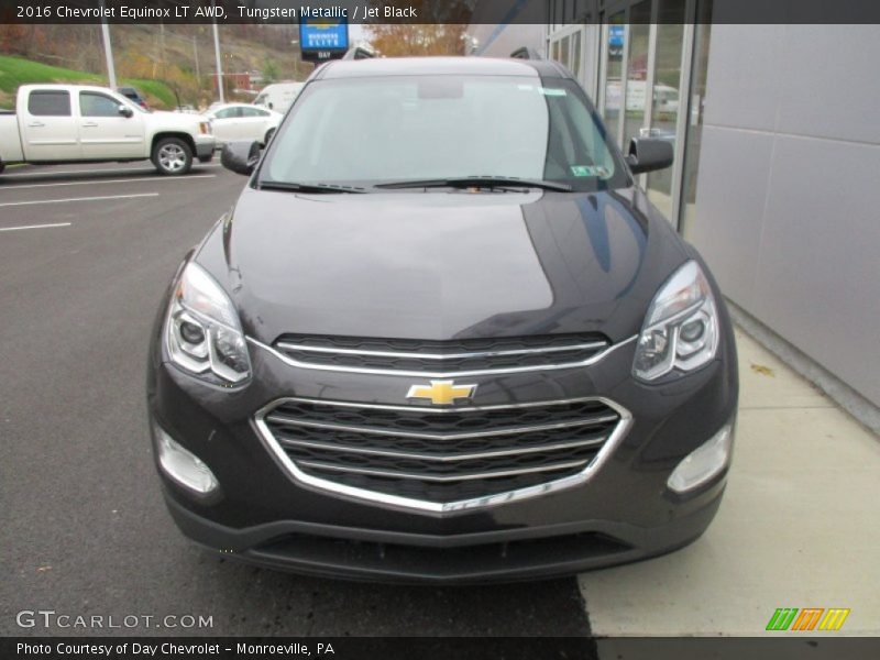 Tungsten Metallic / Jet Black 2016 Chevrolet Equinox LT AWD
