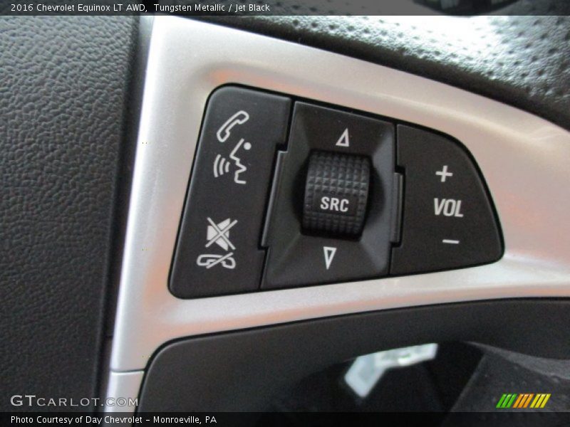 Tungsten Metallic / Jet Black 2016 Chevrolet Equinox LT AWD