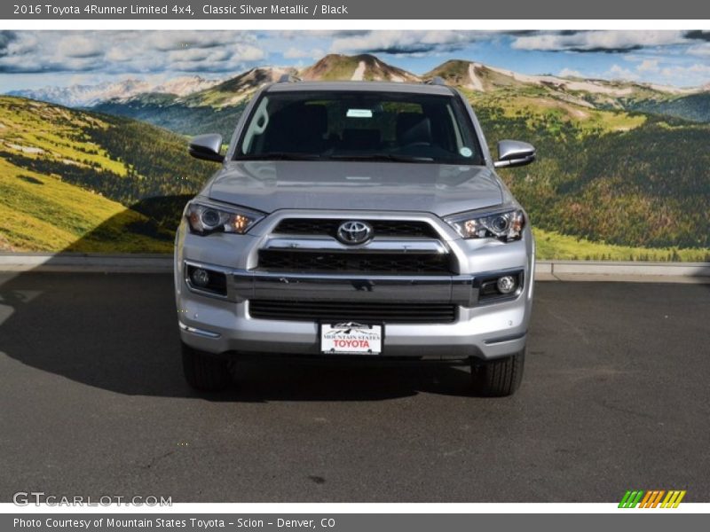 Classic Silver Metallic / Black 2016 Toyota 4Runner Limited 4x4