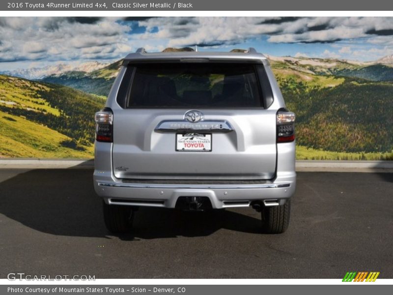 Classic Silver Metallic / Black 2016 Toyota 4Runner Limited 4x4