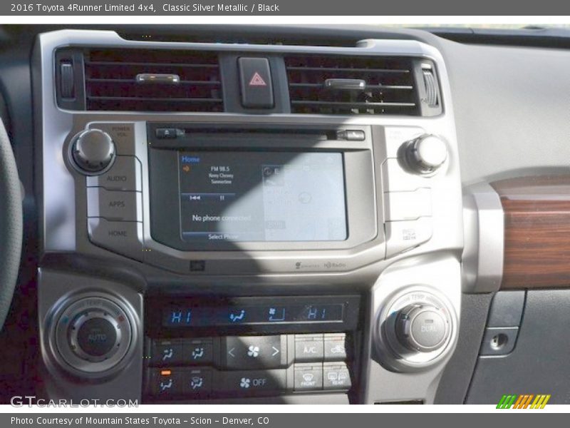 Classic Silver Metallic / Black 2016 Toyota 4Runner Limited 4x4