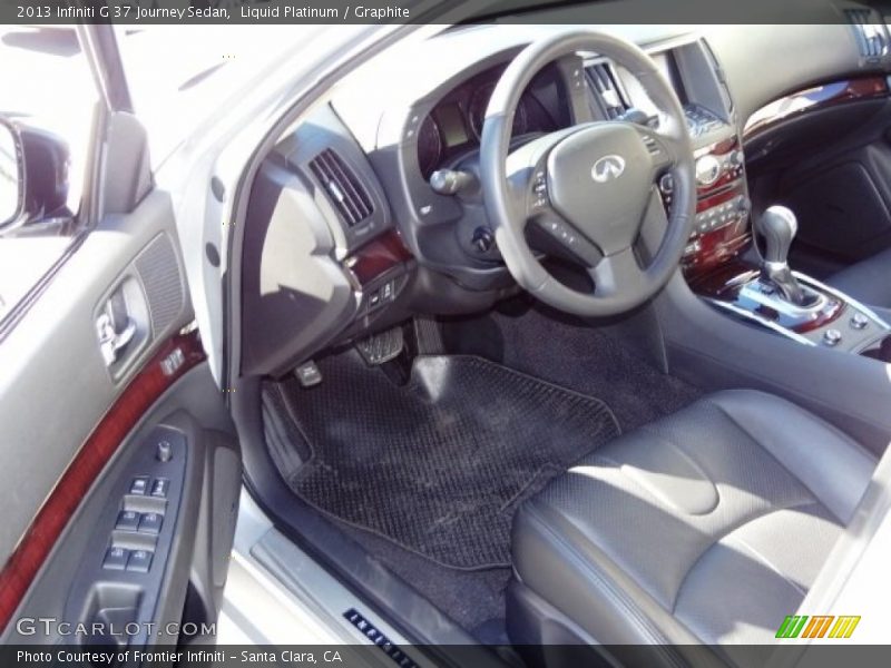 Liquid Platinum / Graphite 2013 Infiniti G 37 Journey Sedan