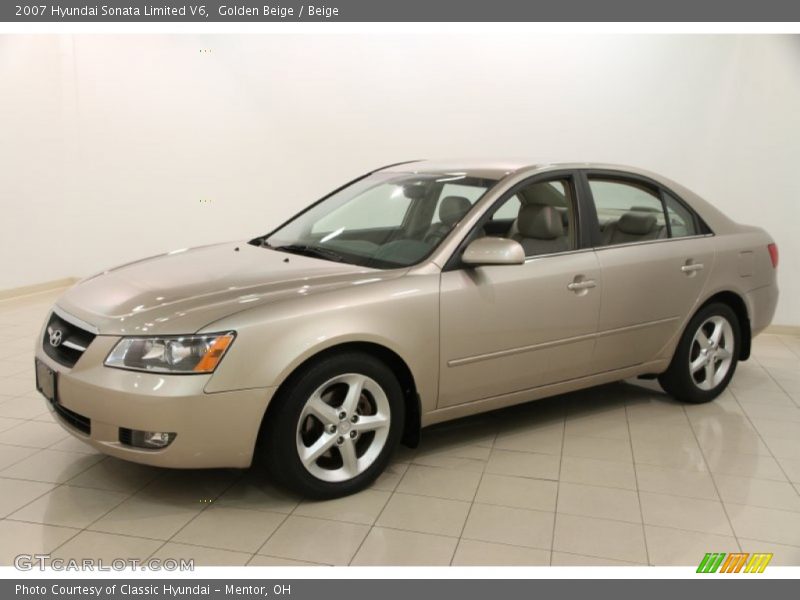 Front 3/4 View of 2007 Sonata Limited V6