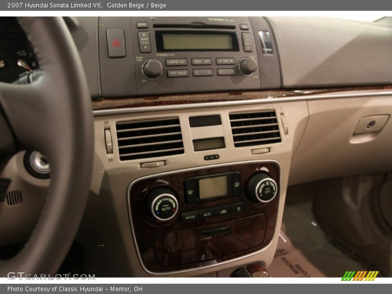 Controls of 2007 Sonata Limited V6