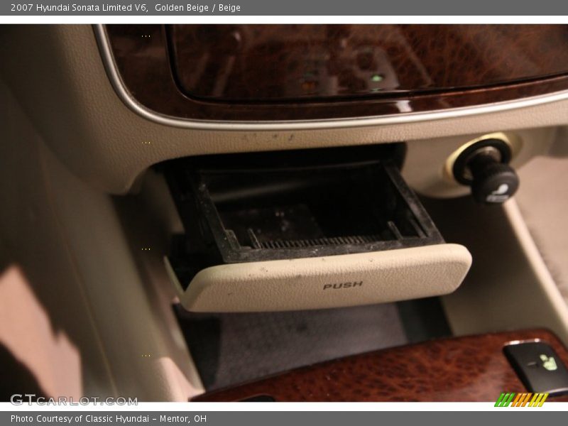 Golden Beige / Beige 2007 Hyundai Sonata Limited V6