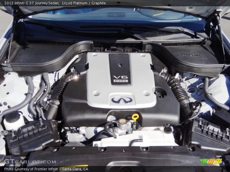 Liquid Platinum / Graphite 2013 Infiniti G 37 Journey Sedan