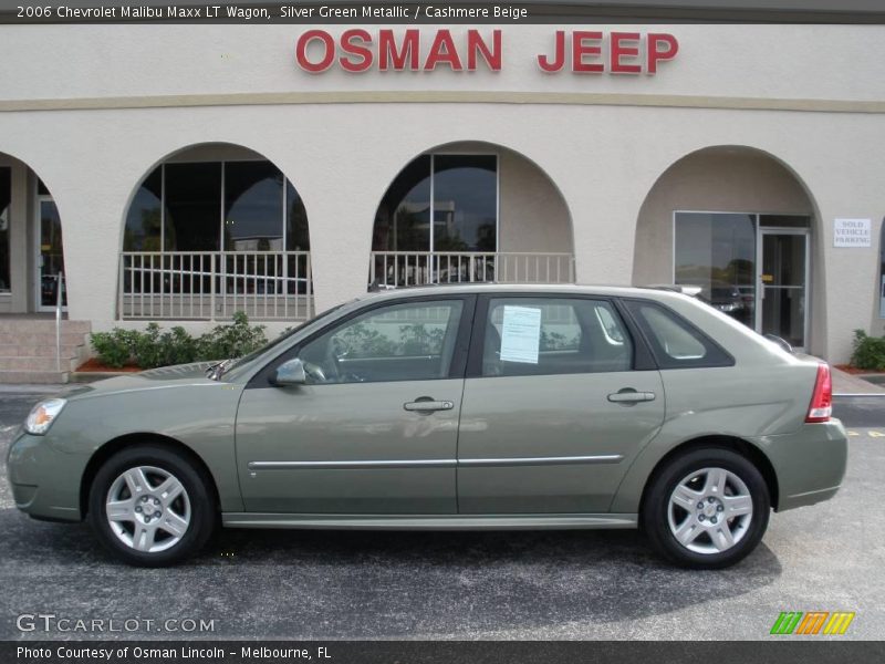 Silver Green Metallic / Cashmere Beige 2006 Chevrolet Malibu Maxx LT Wagon