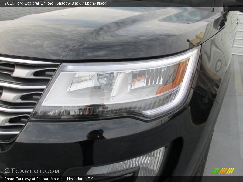 Shadow Black / Ebony Black 2016 Ford Explorer Limited