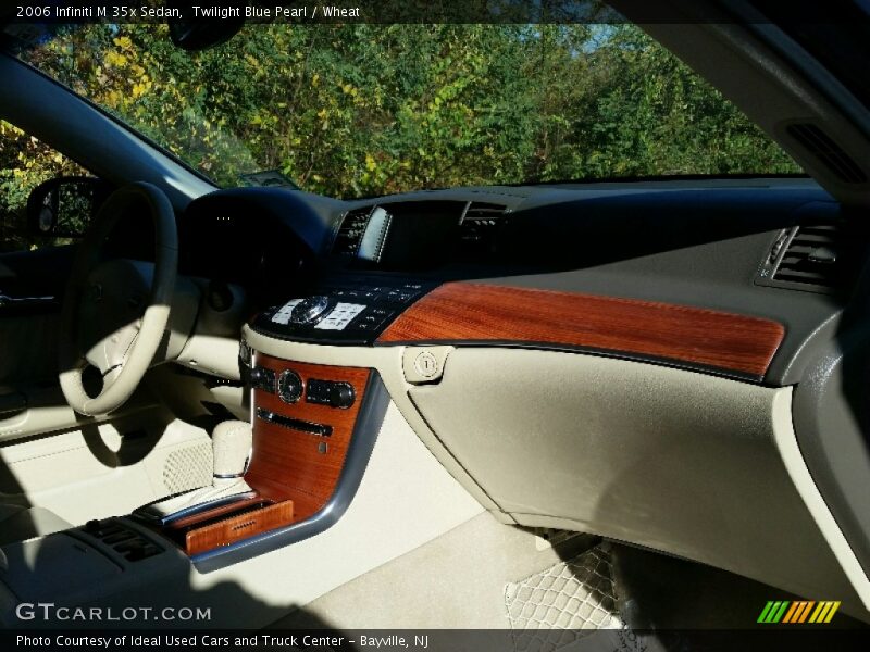 Twilight Blue Pearl / Wheat 2006 Infiniti M 35x Sedan