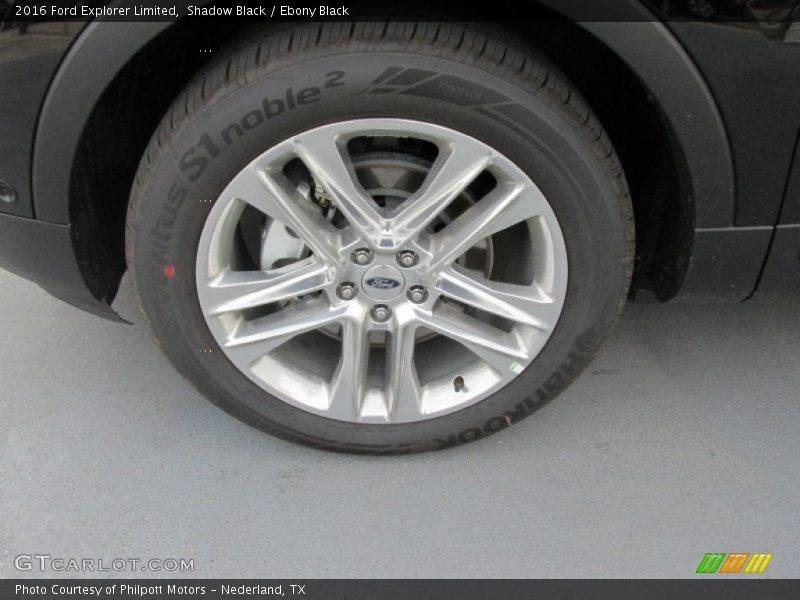 Shadow Black / Ebony Black 2016 Ford Explorer Limited