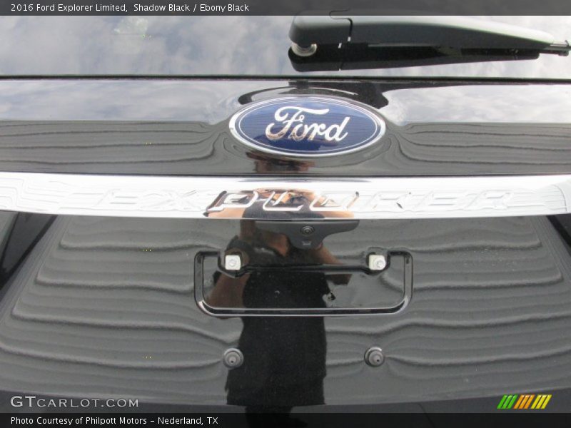 Shadow Black / Ebony Black 2016 Ford Explorer Limited