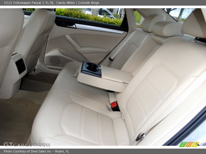 Candy White / Cornsilk Beige 2013 Volkswagen Passat 2.5L SE