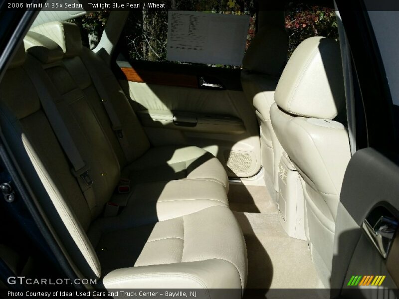 Twilight Blue Pearl / Wheat 2006 Infiniti M 35x Sedan