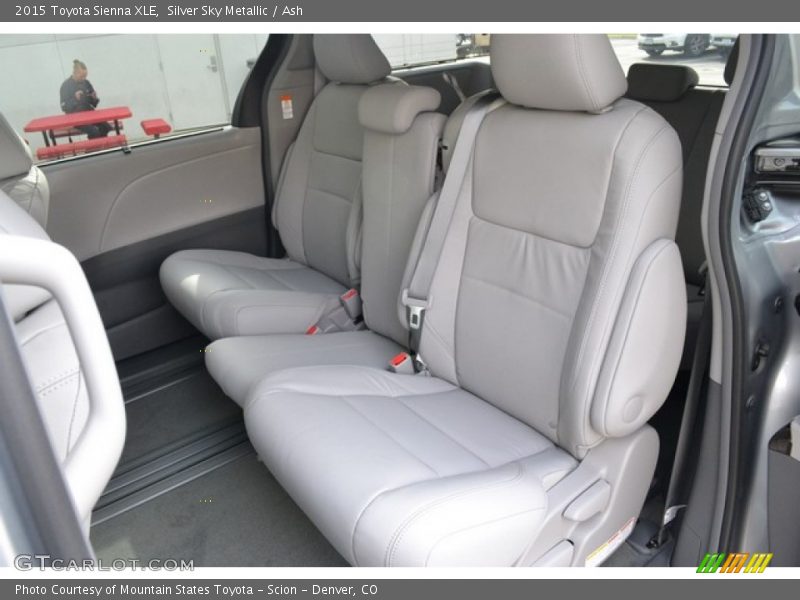 Silver Sky Metallic / Ash 2015 Toyota Sienna XLE