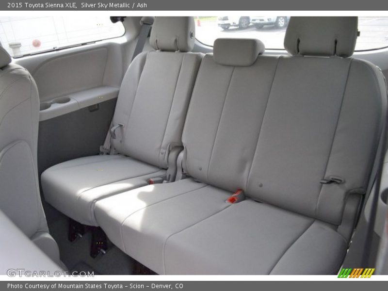 Silver Sky Metallic / Ash 2015 Toyota Sienna XLE
